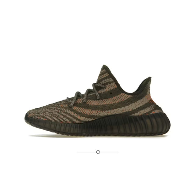 Boost 350 V2 Low-top Casual Shoes, Grey/Orange (Unisex, Sizes 36–49)