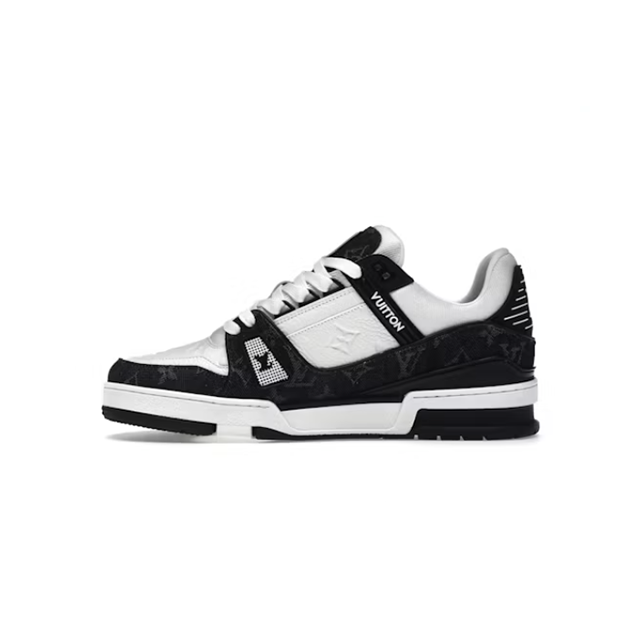 Trainer Panda Low-Top Fashion Sneakers, Black (Men's, Sizes 36–49)