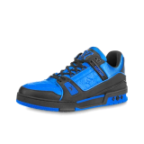 Trainer low-top fashion sneakers, blue-black (men's, sizes 36–49)
