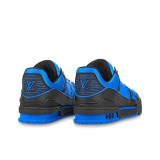 Trainer low-top fashion sneakers, blue-black (men's, sizes 36–49)
