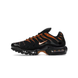 Air Max Plus Low-Top Running Shoes, Black/Orange (Men's, Sizes 36–49)