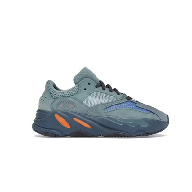 Boost 700 Bronze “Faded Azure” Low-top chunky sneakers, olive green (unisex, sizes 36–49)