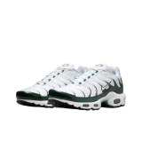 Air Max Plus Low-Top Casual Running Shoes, White (Unisex, Sizes 36–49)