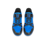 Trainer low-top fashion sneakers, blue-black (men's, sizes 36–49)