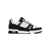 Trainer Panda Low-Top Fashion Sneakers, Black (Men's, Sizes 36–49)
