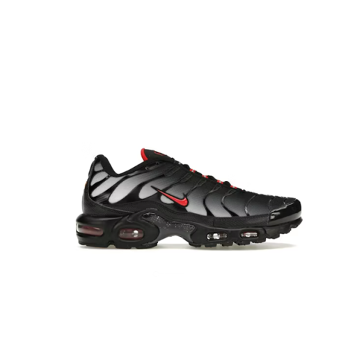 Air Max Plus Low-Top Running Shoes, Black/Grey (Men's, Sizes 36–49)