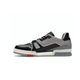 Trainer low-top fashion sneakers, black/grey (unisex, sizes 36–49)
