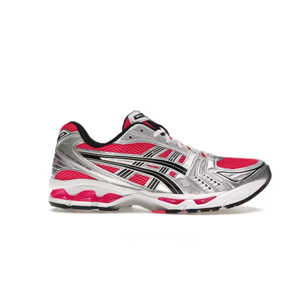 Gel-Kayano 14 Low-top Casual Shoes, Silver Pink & Black (Men's, Sizes 36–47)