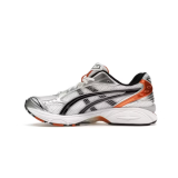 Gel-Kayano 14 Low-top Casual Shoes, White with Spicy Orange (Unisex, Sizes 36–47)