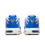 Air Max Plus Low-Top Casual Shoes, White/Blue (Unisex, Sizes 36–49)