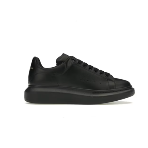 Oversized Sneaker – Black Platform Low-Top (Unisex, Sizes 36–49)