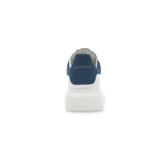 Oversized Sneaker – Platform Low-Top – White/Blue (Unisex, Sizes 36–49)