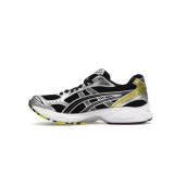 Gel-Kayano 14 Low-Top Casual Running Shoes, Silver/Black/Green (Unisex, Sizes 36–47)