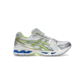 Gel-Kayano 14 Low-Top Casual Running Shoes, White/Silver (Unisex, Sizes 36–47)