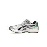 Gel-Kayano 14 Low-Top Casual Running Shoes, Silver/Black/Green (Unisex, Sizes 36–47)
