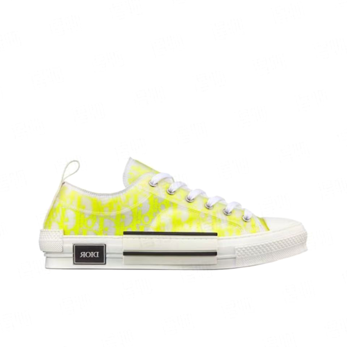 B30 Low-Top Fashion Sneakers, White and Yellow (Men's, Sizes 36–49)