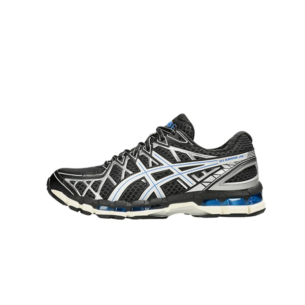 Gel-Kayano 20 Marathon Running Shoes, Black and Silver (Unisex, Sizes 36–47)