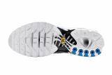 Air Max Plus Low-Top Running Shoes, White/Blue (Unisex, Sizes 36–49)