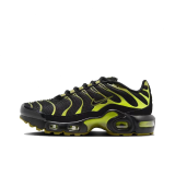 Air Max Plus Low-Top Casual Running Shoes, Black/Green (Unisex, Sizes 36–49)