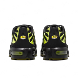 Air Max Plus Low-Top Casual Running Shoes, Black/Green (Unisex, Sizes 36–49)