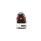 Air Max Plus Low-Top Casual Running Shoes, Pink/White/Black (Unisex, Sizes 36–49)