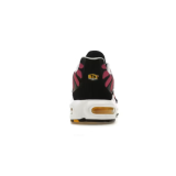 Air Max Plus Low-Top Casual Running Shoes, Red/Yellow (Unisex, Sizes 36–49)