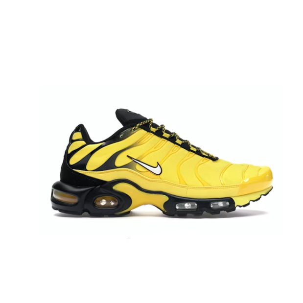 Air Max Plus Low-Top Running Shoes, Yellow (Unisex, Sizes 36–49)