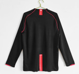 Retro 07/08 Manchester United away long sleeve football Jersey