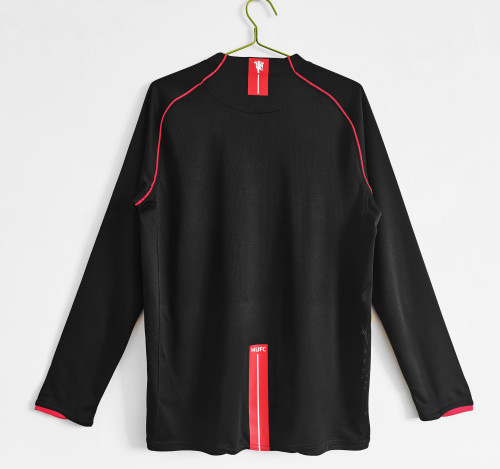 Retro 07/08 Manchester United away long sleeve football Jersey