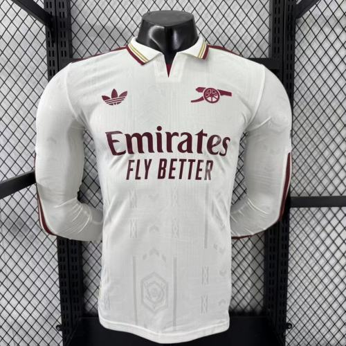 25/26 Arsenal third Player version Long sleeved