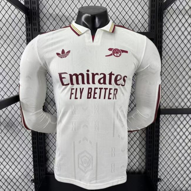 25/26 Arsenal third Player version Long sleeved