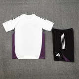 25/26 Manchester United kids Short training suit white