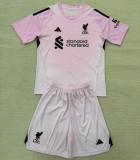25/26 Liverpool goalkeeper kids kit pink