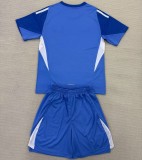 25/26 Manchester United goalkeeper kids kit blue