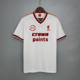 Retro 85/86 Liverpool away white