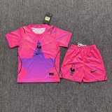 26/27 France goalkeeper kids kit pink
