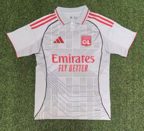 25/26 Lyon Olympique Lyonnais third football jersey