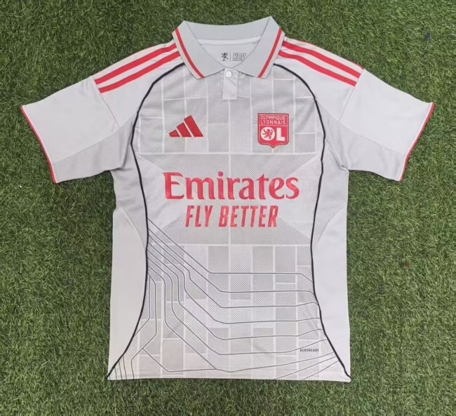 25/26 Lyon Olympique Lyonnais third football jersey