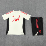 25/26 Liverpool Short sleeve training suit white