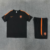 26/27 Netherlands kids short -sleeved training suit
