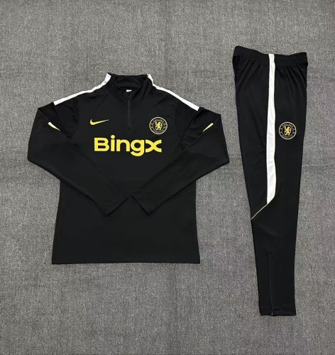 26/27 Chelsea kids training suit black