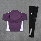 26/27 Manchester United kids training suit purple
