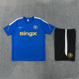 26/27 Chelsea short sleeved Adult training suit blue
