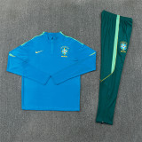 26/27 Brazil  Adult training suit sky blue