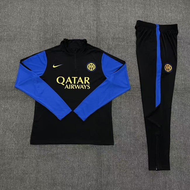 26/27 inter milan kids training suit royal black