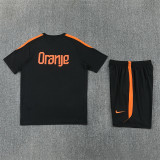 26/27 Netherlands kids short -sleeved training suit