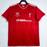 Retro 86/87 Liverpool home football Jersey