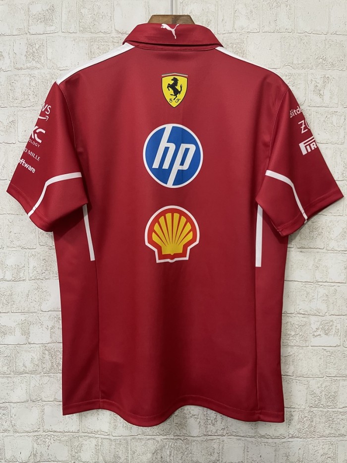 2025 Scuderia Ferrari F1 Polo shirt