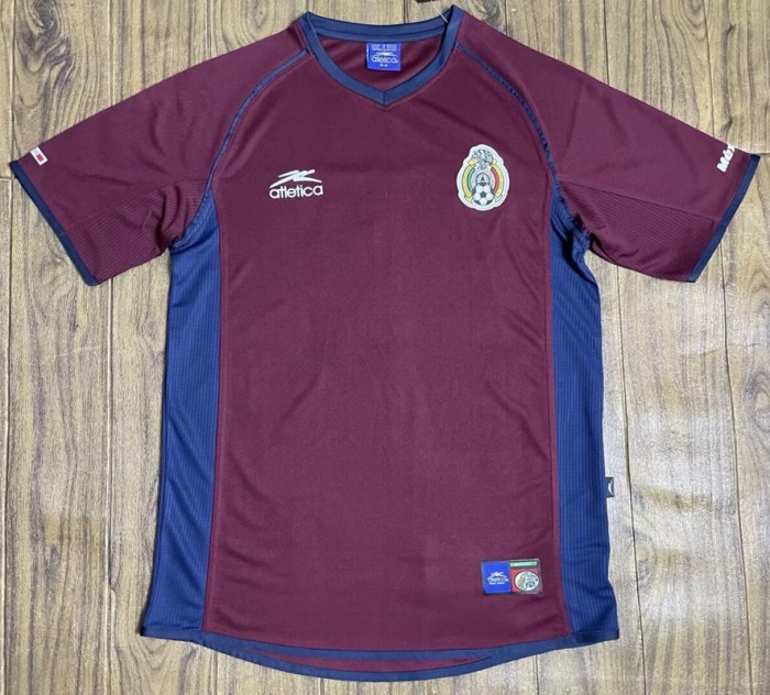 Retro 2002 Mexico third football Jersey
