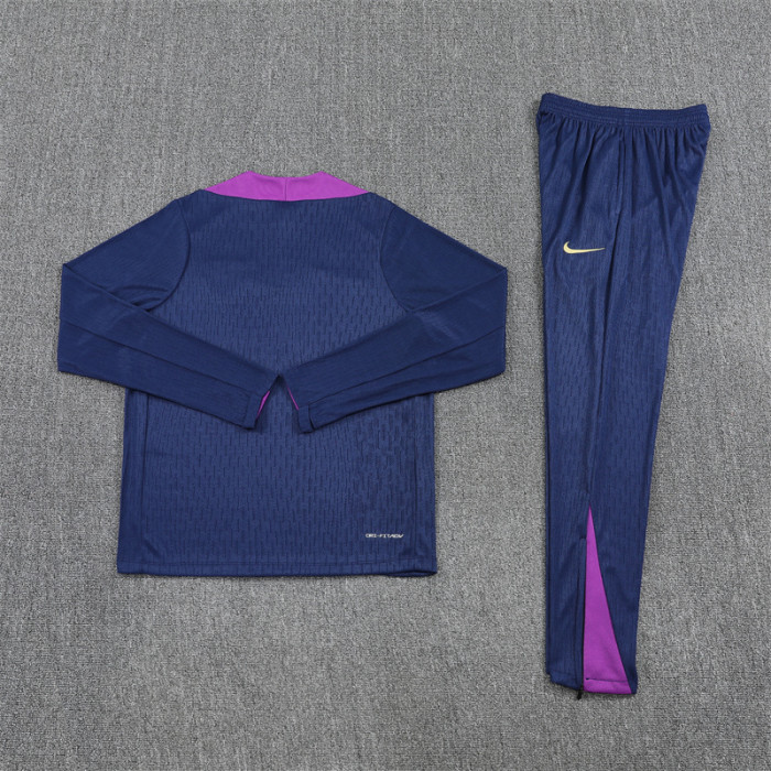 25/26 Barcelona training suit royal blue